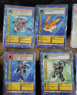 1999 Digimon 1st Edition 42 Card Lot - Image 3