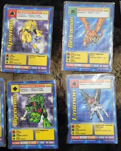 1999 Digimon 1st Edition 42 Card Lot - Image 4