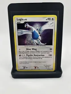Lugia 14/132 MP Holo Rare - HOLO Secret Wonders Pokemon Card DMG - Image 1