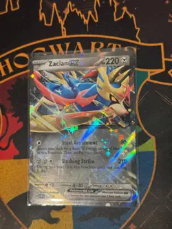 Zacian ex 198 Sv: Scarlet & Violet Promo Cards Holo Pokemon TCG - Image 1
