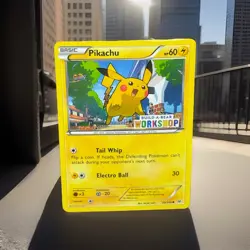Build-A-Bear POKEMON TCG CARD - PIKACHU 20/108 (SEALED) N/MINT - Image 1