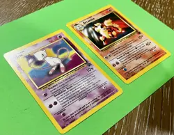 Vintage Pokemon Cards - Mew And Arcanine Black Star Promo Set - Image 2