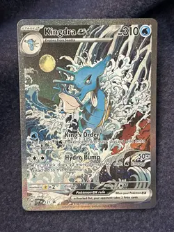 Pokemon Kingdra EX 131 Scarlet & Violet Promo Near Mint K2 - Image 1