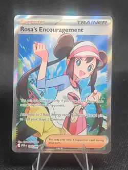 Rosa's Encouragement 114/88 Perfect Order ENGLISH Ultra Rare Holo Pokemon card - Image 1