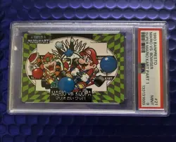 PSA 10 Luigi Super Mario Kart - Nintendo Banpresto Card Vintage 1993 - Image 3
