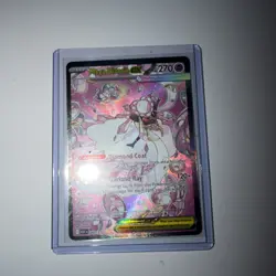 Pokemon Ascended Hero’s Mega Diancie EX Full Art Ultra Rare Holo Card 282/217 - Image 1