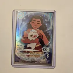 Moana Curious Explorer Iconic Disney Lorcana TCG Character Card 242/204 - Image 1