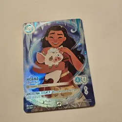 Moana Curious Explorer Iconic Disney Lorcana TCG Character Card 242/204 - Image 2