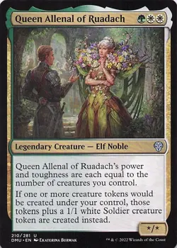 Queen Allenal of Ruadach Dominaria United Regular - Image 1