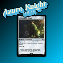 MTG - Whispersilk Cloak (0292) - Tales of Middle-earth Commander - NM - Image 1