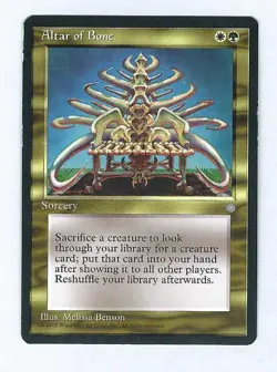 Altar of Bone - Ice Age - Magic The Gathering NM/M (Never Played) - Image 1