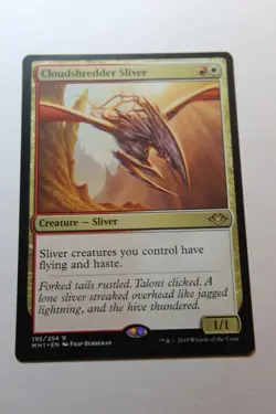 MTG Cloudshredder Sliver x1- -Modern Horizons-Lightly Played - Image 1