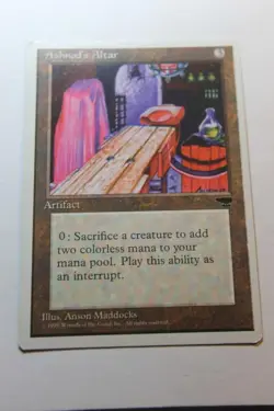 MTG Ashnod's Altar x1- -Chronicles-Lightly Played - Image 1