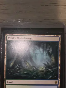 Magic The Gathering Misty Rainforest #220 Zendikar Regular AA - Image 2