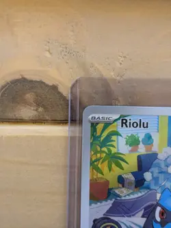 Pokemon TCG Riolu 215/198 Illustration Rare Scarlet & Violet Base Set Holo NM/M - Image 2