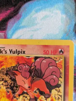 Pokemon TCG Brock's Vulpix 37/132 WOTC Stamped - Image 2