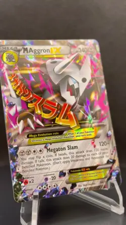 🛡 Pokemon TCG – M Aggron EX 94/160 – Primal Clash 2015 – Ultra Rare Holo – NM - Image 2