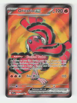 Oricorio ex - 110/094 ME02: Phantasmal Flames (PFL) 110/094 Holofoil Ultra Ra... - Image 1