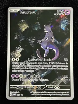 Pokemon TCG - Mewtwo 052 Scarlet & Violet - Black Star Promo Holo - NM - Image 1