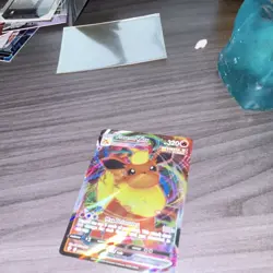 Pokemon Flareon VMAX Full Art Holo Ultra Rare 018/203 Evolving Skies 320 HP - Image 1