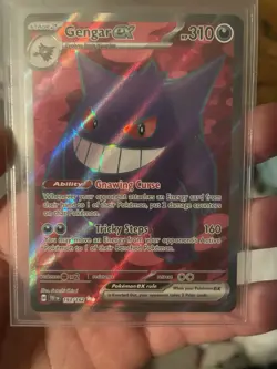 Pokemon Gengar EX Holo Full Art Temporal Forces 193/162 SV05 Near Mint - Image 1