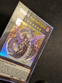 Yugioh - Number 92: Heart-eartH Dragon CBLZ-EN045 Unlimited Ultra Rare HP - Image 2