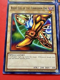 Exodia Full 5 Piece Set | LDK2 + Exodia, The Legendary Defender | YuGiOh! - Image 4