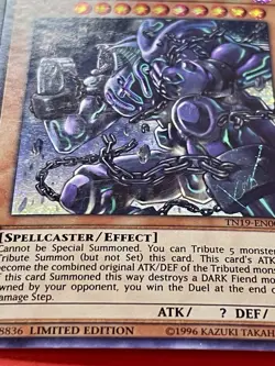 Exodia Full 5 Piece Set | LDK2 + Exodia, The Legendary Defender | YuGiOh! - Image 5