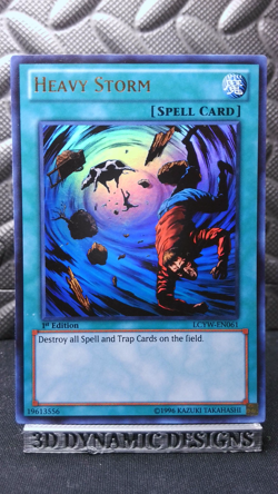 | Yugioh Heavy Storm LCYW-EN061 1st Ed Ultra Rare Yugis World NM/VLP 🔥 | - Image 1