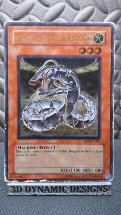| Yugioh Proto-Cyber Dragon SOI-EN010 Ultimate Rare Shadow Of Infinity HP 🔥 | - Image 1