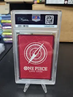 2025 ONE PIECE OP12-020 LEGACY OF THE MASTER RORONOA ZORO ALT ART LEADER PSA 10 - Image 2