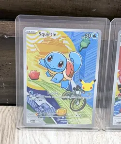 Pokemon TCG First Partner Illustration Collection Series 1 Kanto GEN 1 Starters - Image 2