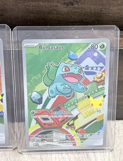 Pokemon TCG First Partner Illustration Collection Series 1 Kanto GEN 1 Starters - Image 4