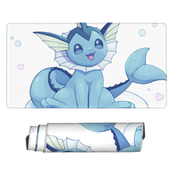Vaporeon - Board Card Game Pokemon Playmat Game Mousepad Play Mat of TCG 2252 - Image 1
