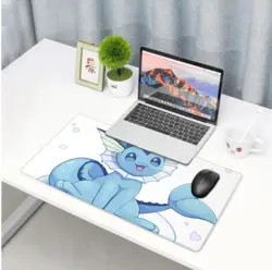 Vaporeon - Board Card Game Pokemon Playmat Game Mousepad Play Mat of TCG 2252 - Image 4