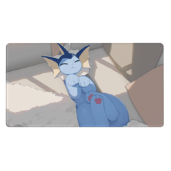 Vaporeon - Board Card Game Pokemon Playmat Game Mousepad Play Mat of TCG 2253 - Image 2