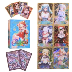 Goddess Girl 55 Trading Card HOLO Anime Waifu Booster Box TCG Factory Sealed NEW - Image 5