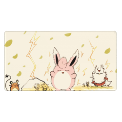 Dedenne - Board Card Game Pokemon Playmat Game Mousepad Play Mat of TCG 2237 - Image 2