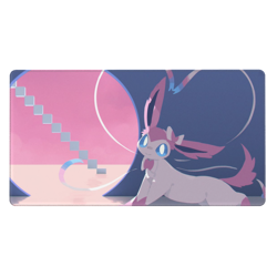 Sylveon - Board Card Game Pokemon Playmat Game Mousepad Play Mat of TCG 2249 - Image 2