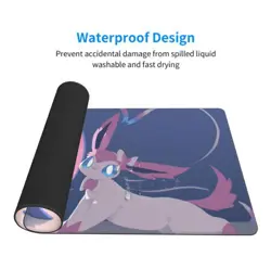 Sylveon - Board Card Game Pokemon Playmat Game Mousepad Play Mat of TCG 2249 - Image 3