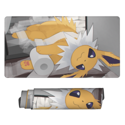 Jolteon - Board Card Game Pokemon Playmat Game Mousepad Play Mat of TCG 2244 - Image 1