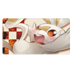 Scorbunny - Board Card Game Pokemon Playmat Game Mousepad Play Mat of TCG 2286 - Image 2