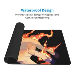 Rapidash - Board Card Game Pokemon Playmat Game Mousepad Play Mat of TCG 2285 - Image 3