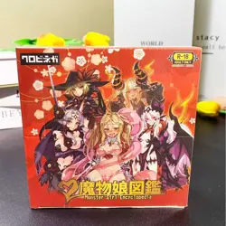 New Monster Girl Encyclopedia Second Bullet Card Booster Box Goddess Story Waifu - Image 1