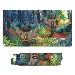Phantump - Board Card Game Pokemon Playmat Game Mousepad Play Mat of TCG 2116 - Image 1