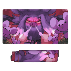 Maushold - Board Card Game Pokemon Playmat Game Mousepad Play Mat of TCG 2115 - Image 1