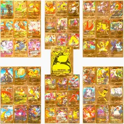 1Pack/3Pack Pokemon Cards Foil Card TCG Vmax GX Card Charizard Rare MULTI COLOR - Image 2