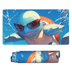 Squirtle - Board Card Game Pokemon Playmat Game Mousepad Play Mat of TCG 2126 - Image 1
