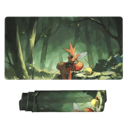 Scizor - Board Card Game Pokemon Playmat Game Mousepad Play Mat of TCG 2062 - Image 1