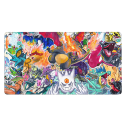 Collage Shiny - Board Card Game Pokemon Playmat Game Mousepad Play Mat of TCG - Image 2